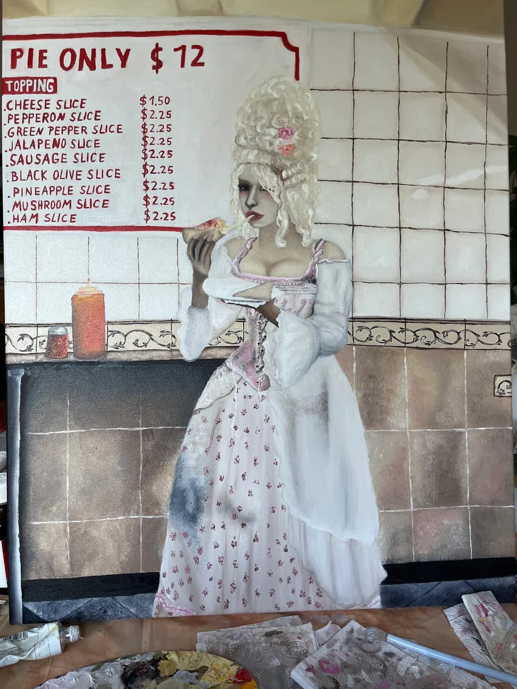Pizza Menu Portrait