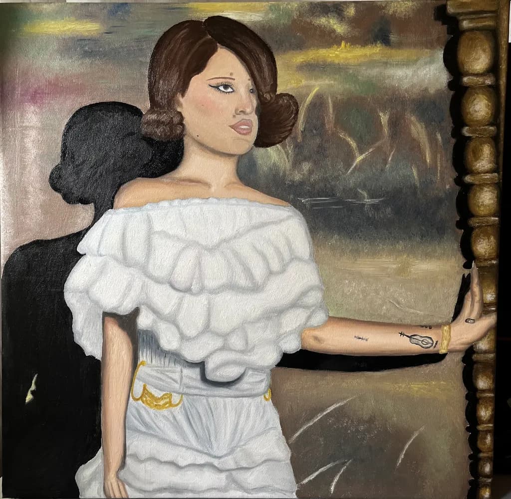 Woman with Shadow