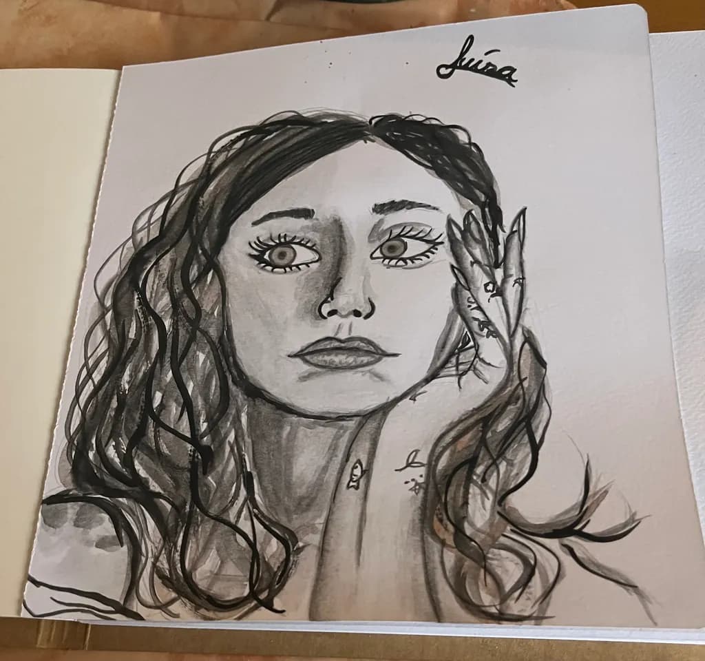 Contemplative Portrait