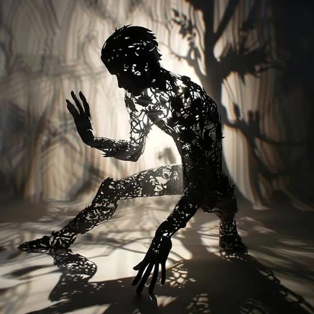 Silhouette Shadow Figure