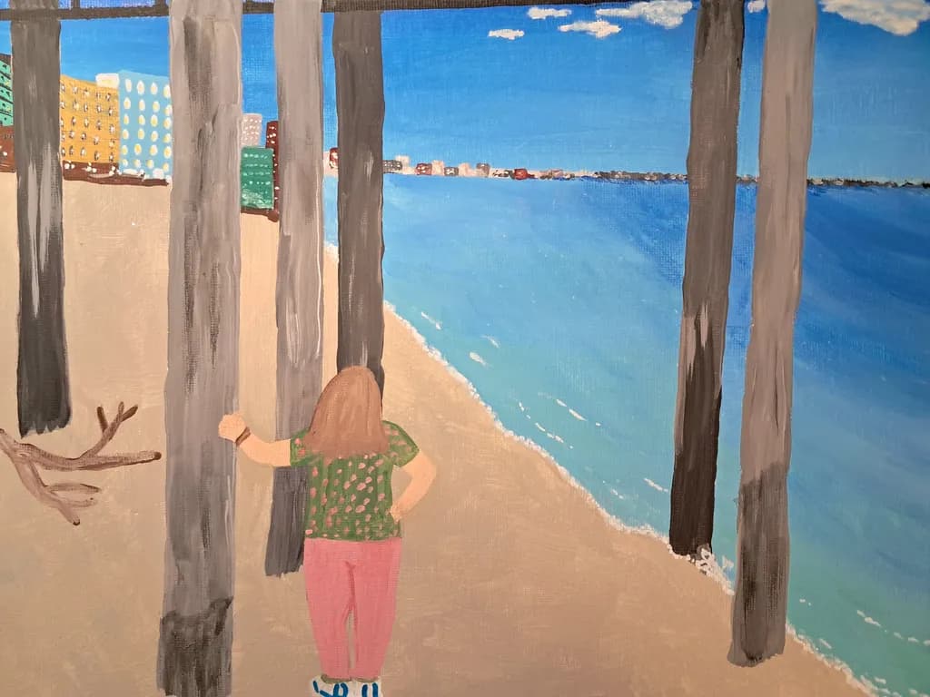 Child on the Pier