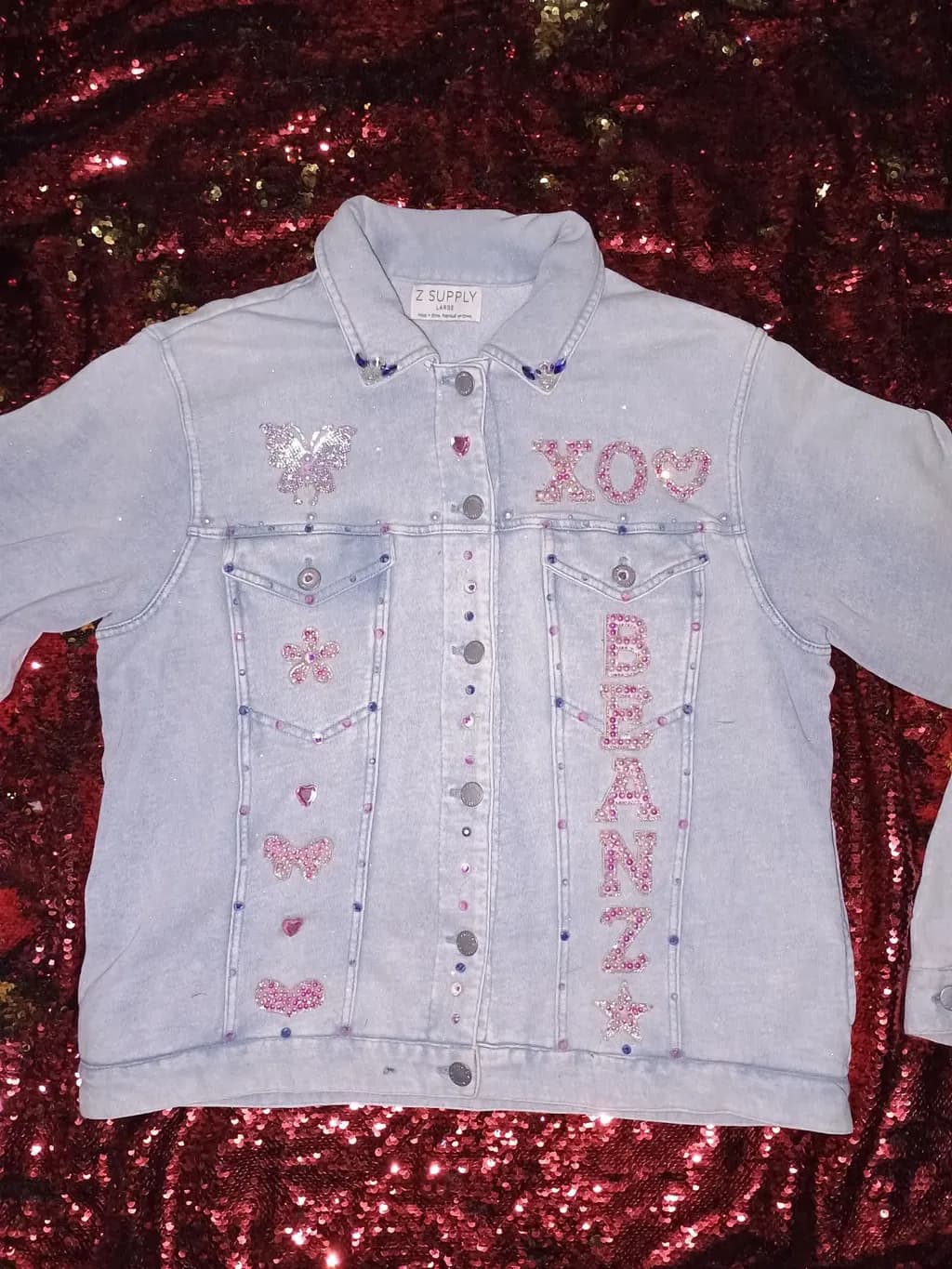 Embellished Denim Jacket