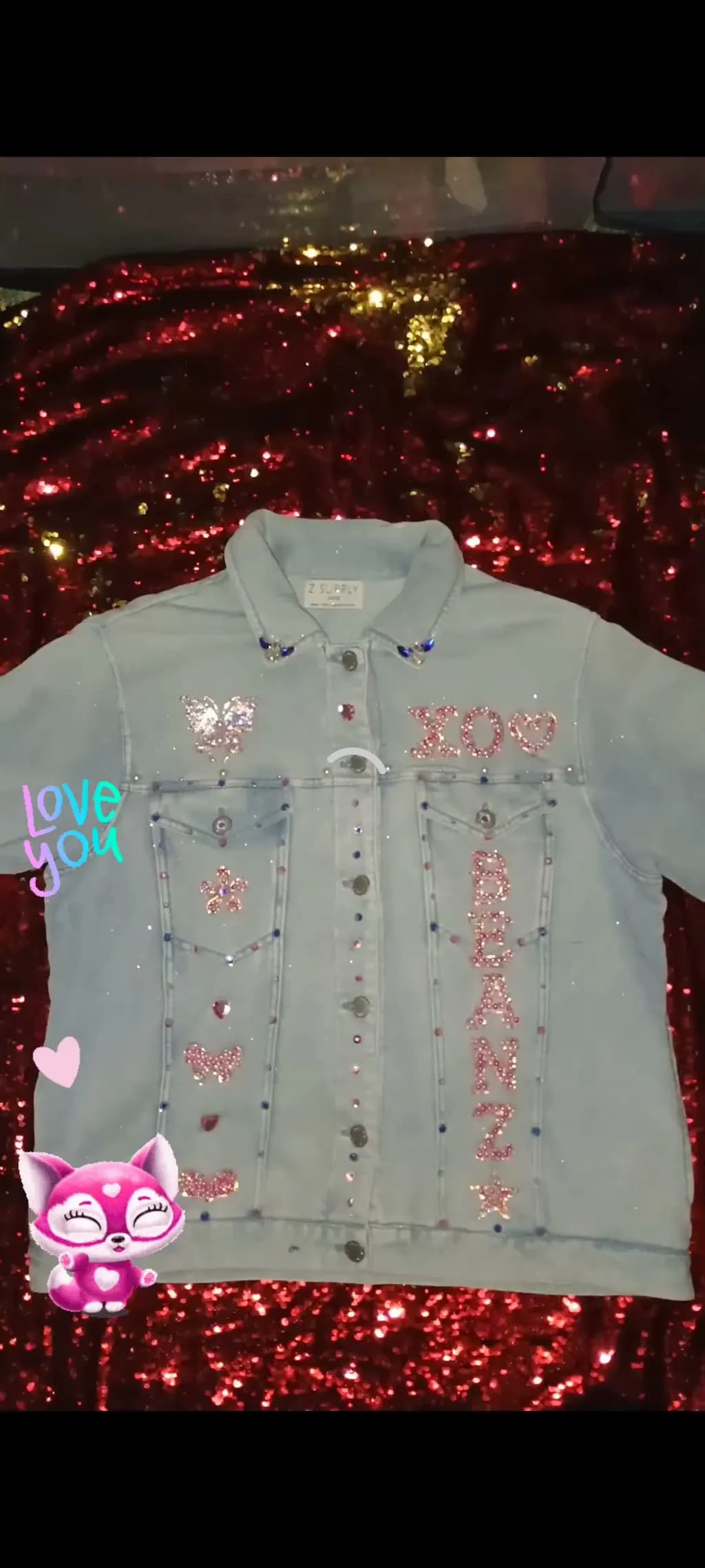 Embellished Denim Jacket