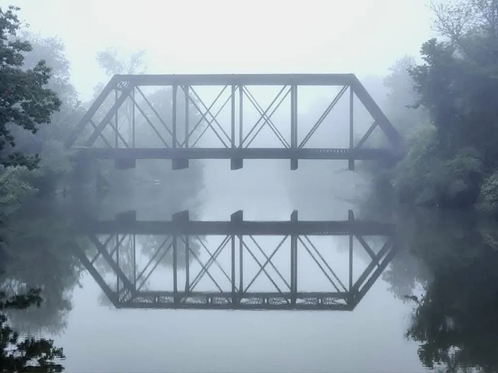 Inbound Bridge Reflection