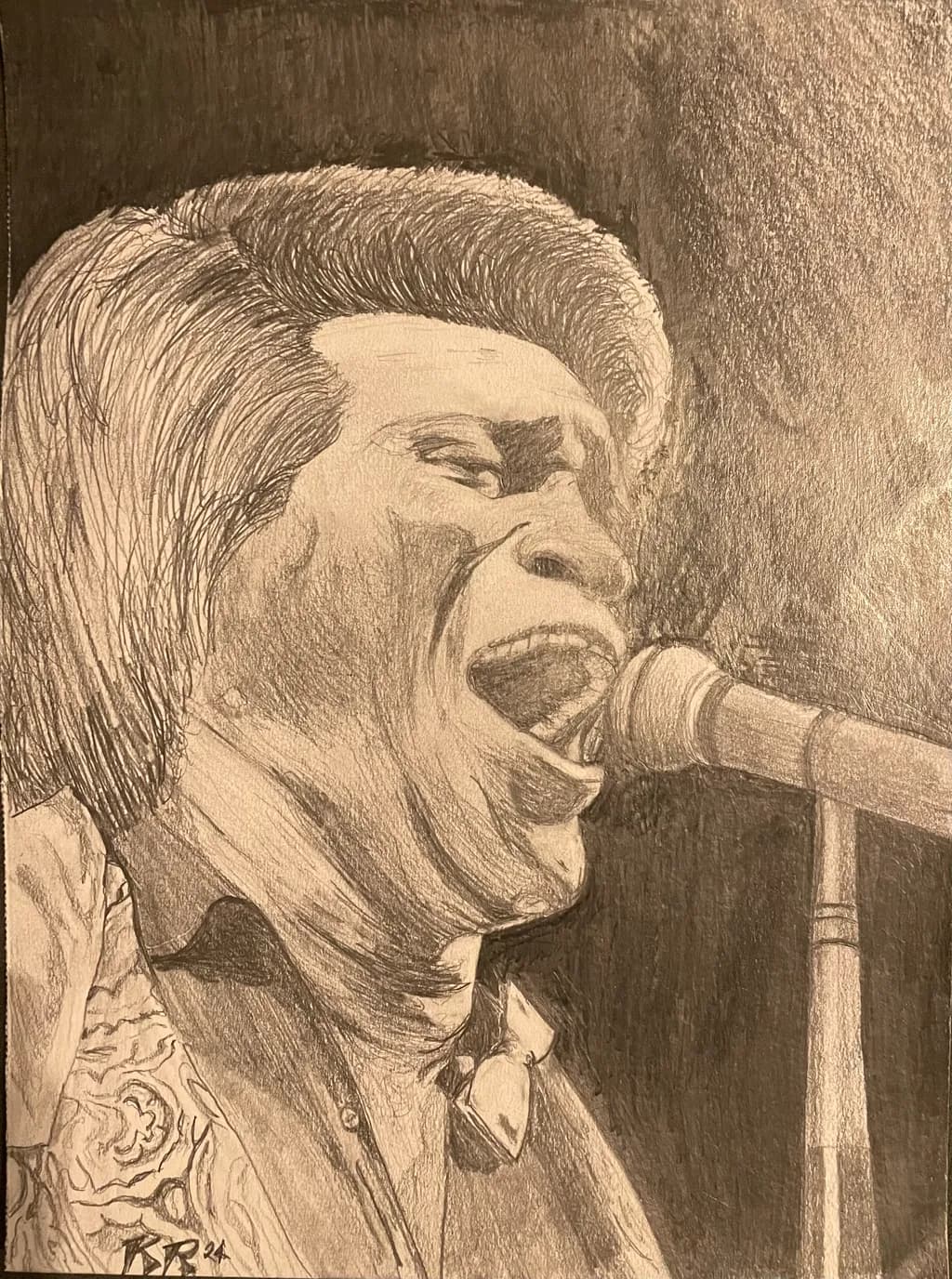 Soulful Mic Performance