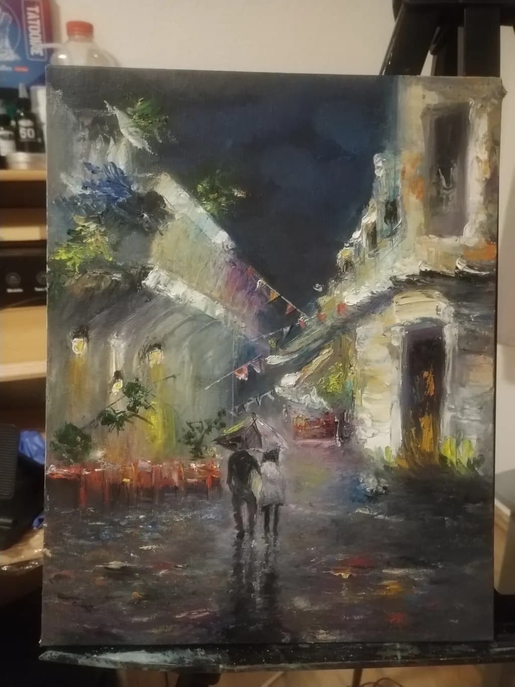 Rainy Night Street