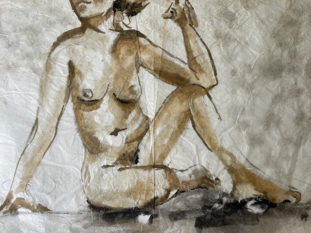 Seated Nude Study