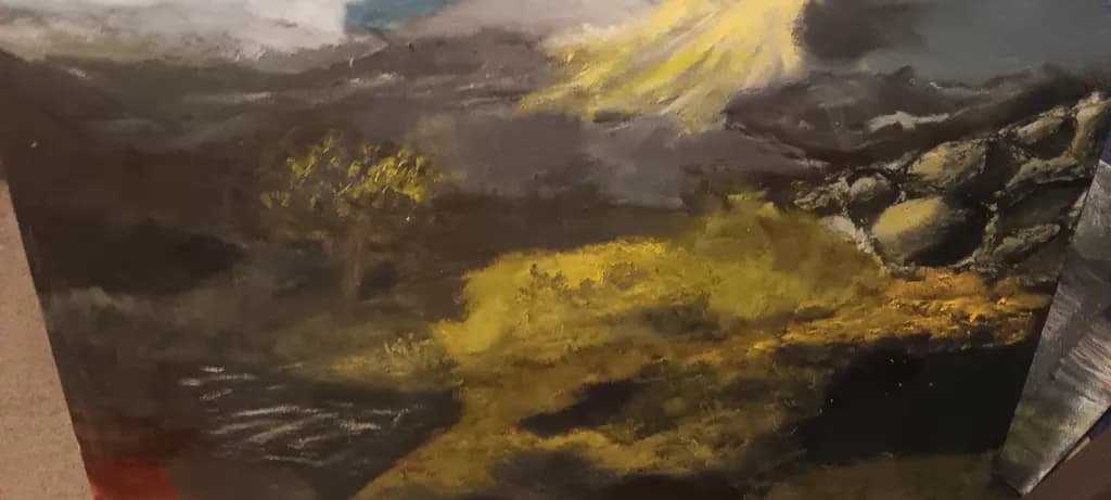 Rocky Hillside Light