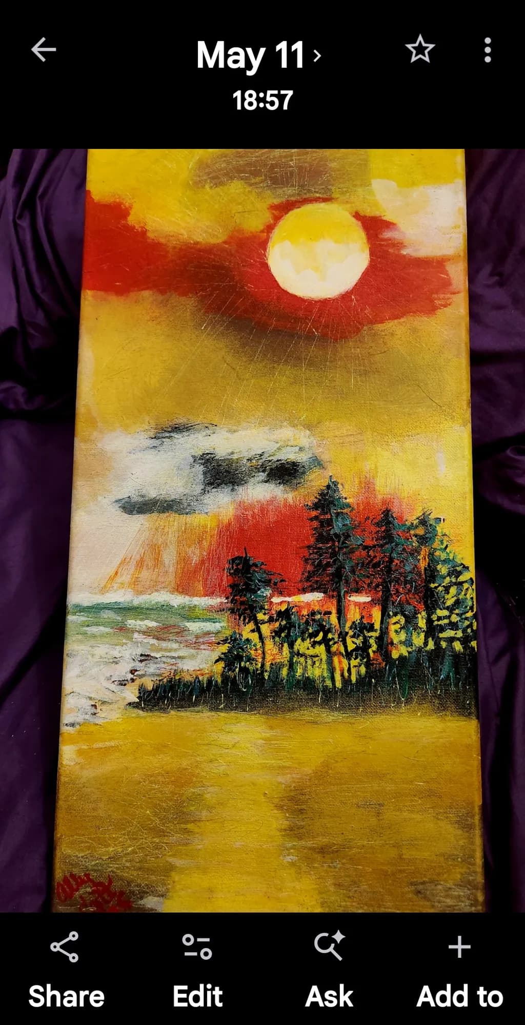 Sunset Moon