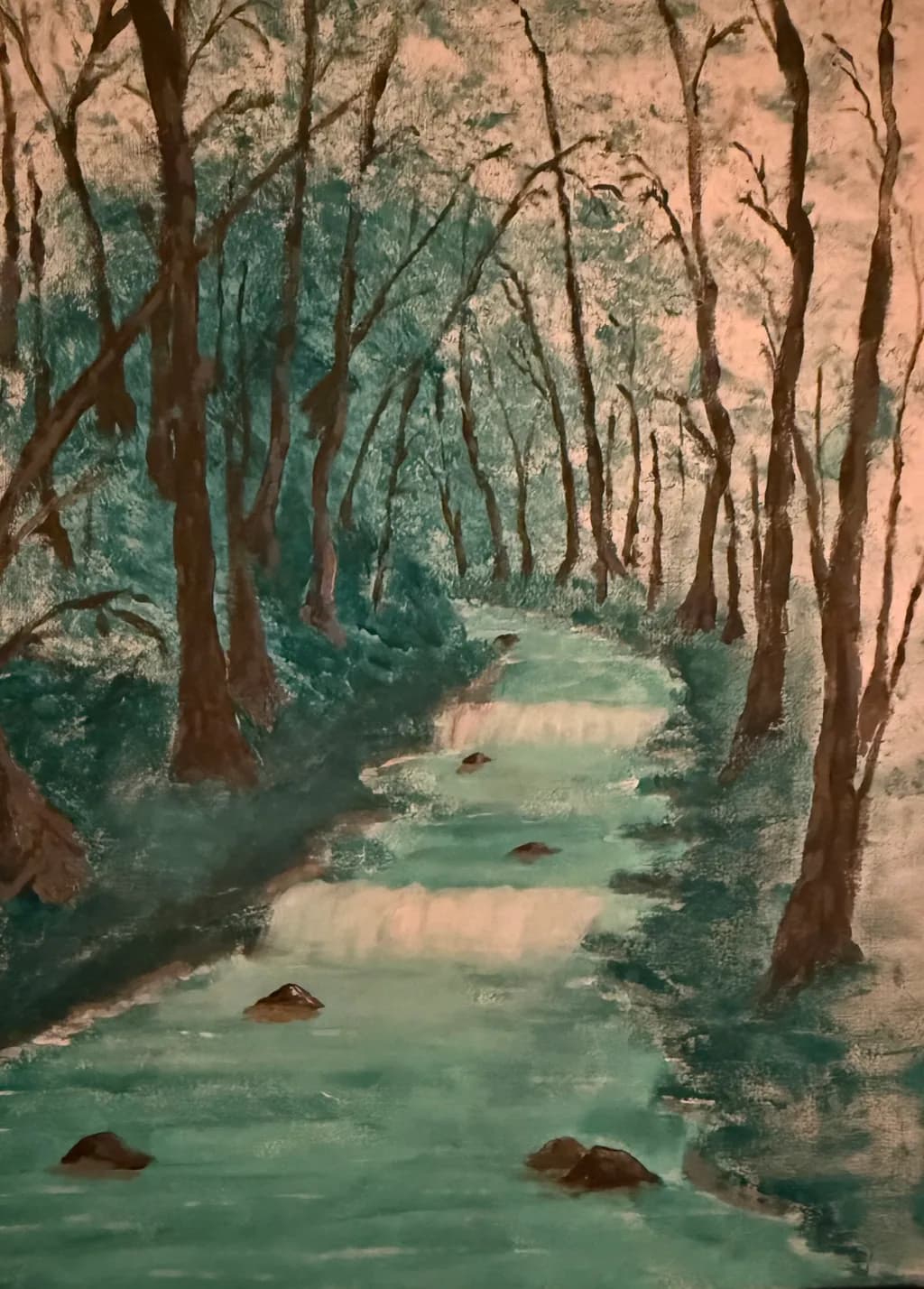 Forest Stream Path