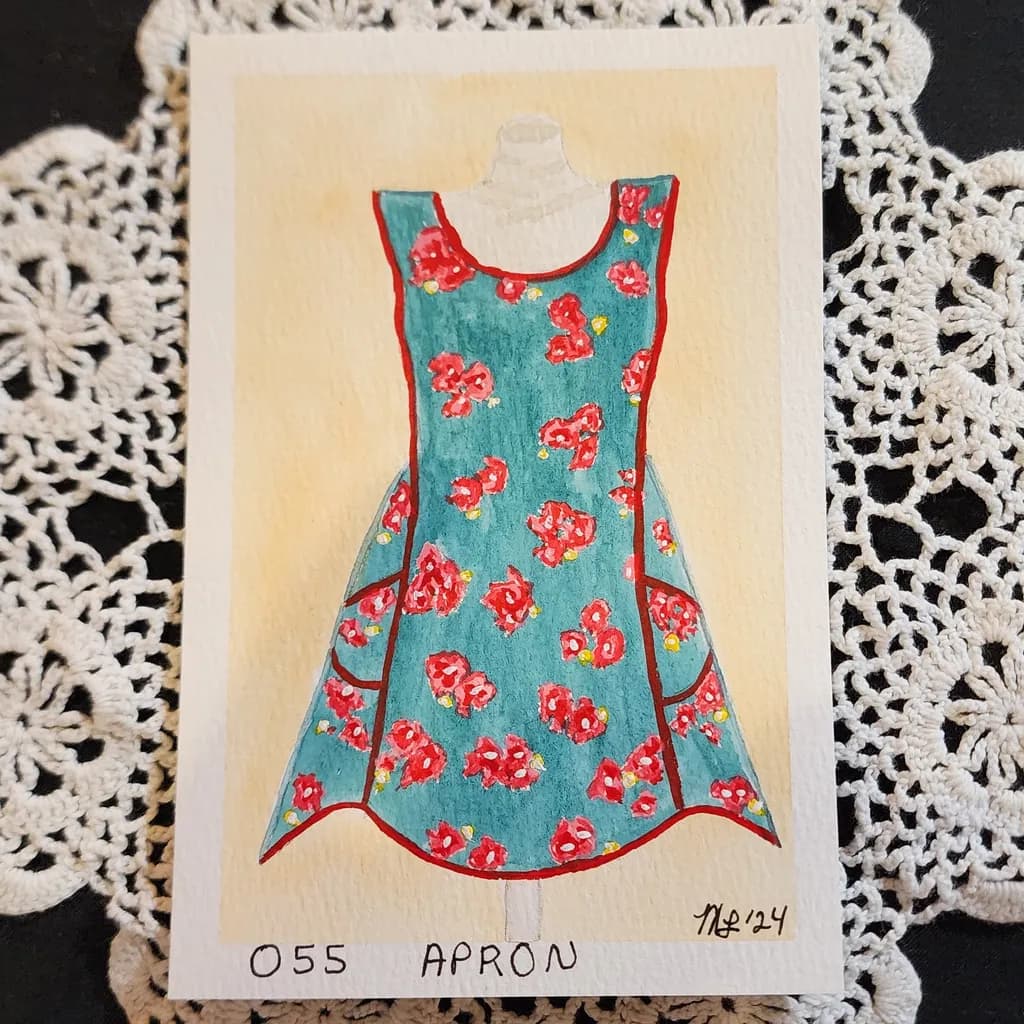 Floral Apron Design