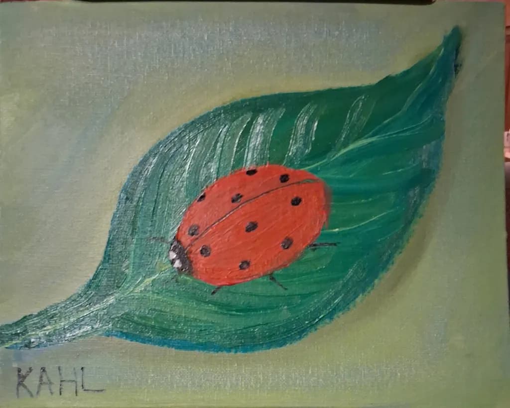 Ladybug on Leaf