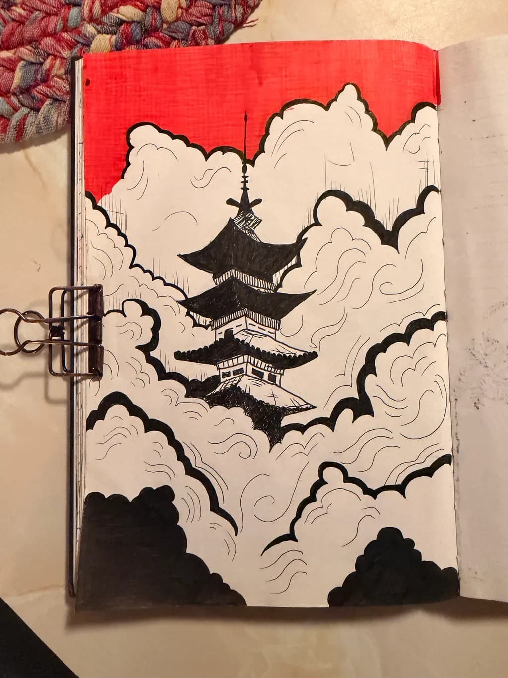 Pagoda Among Clouds