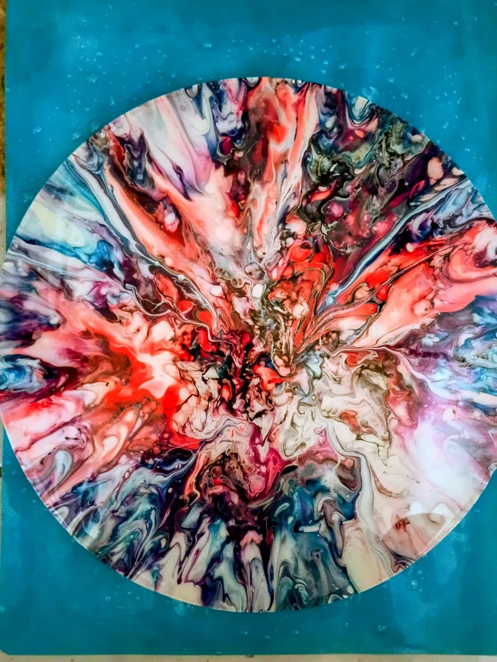 Abstract Circle Burst