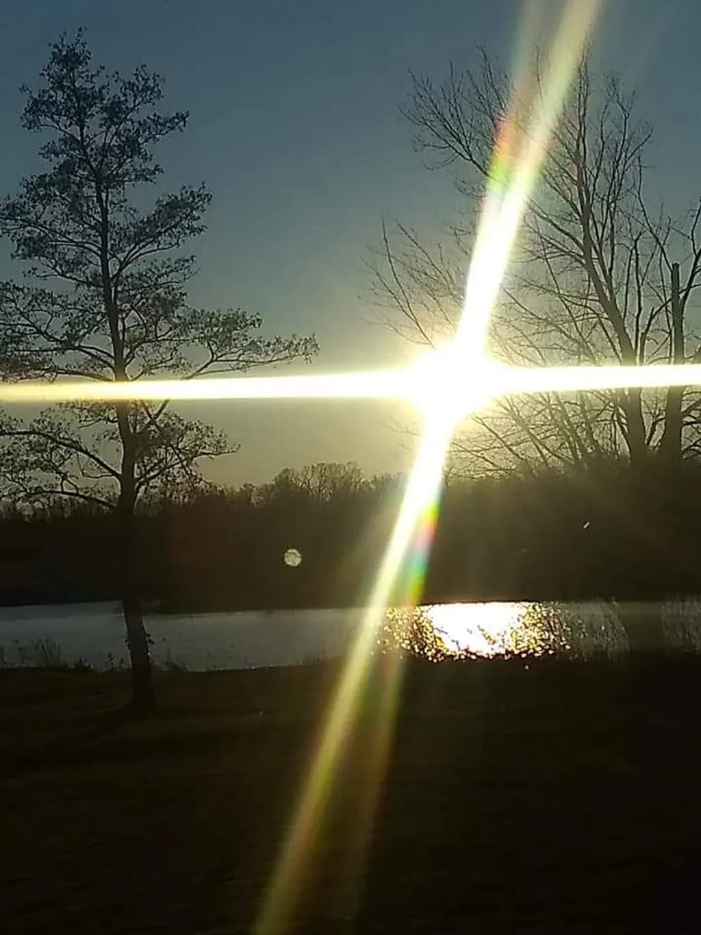 Lake Sunset Glow
