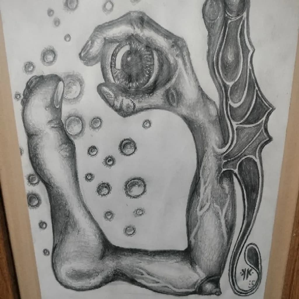 Surreal Hand and Foot Composition