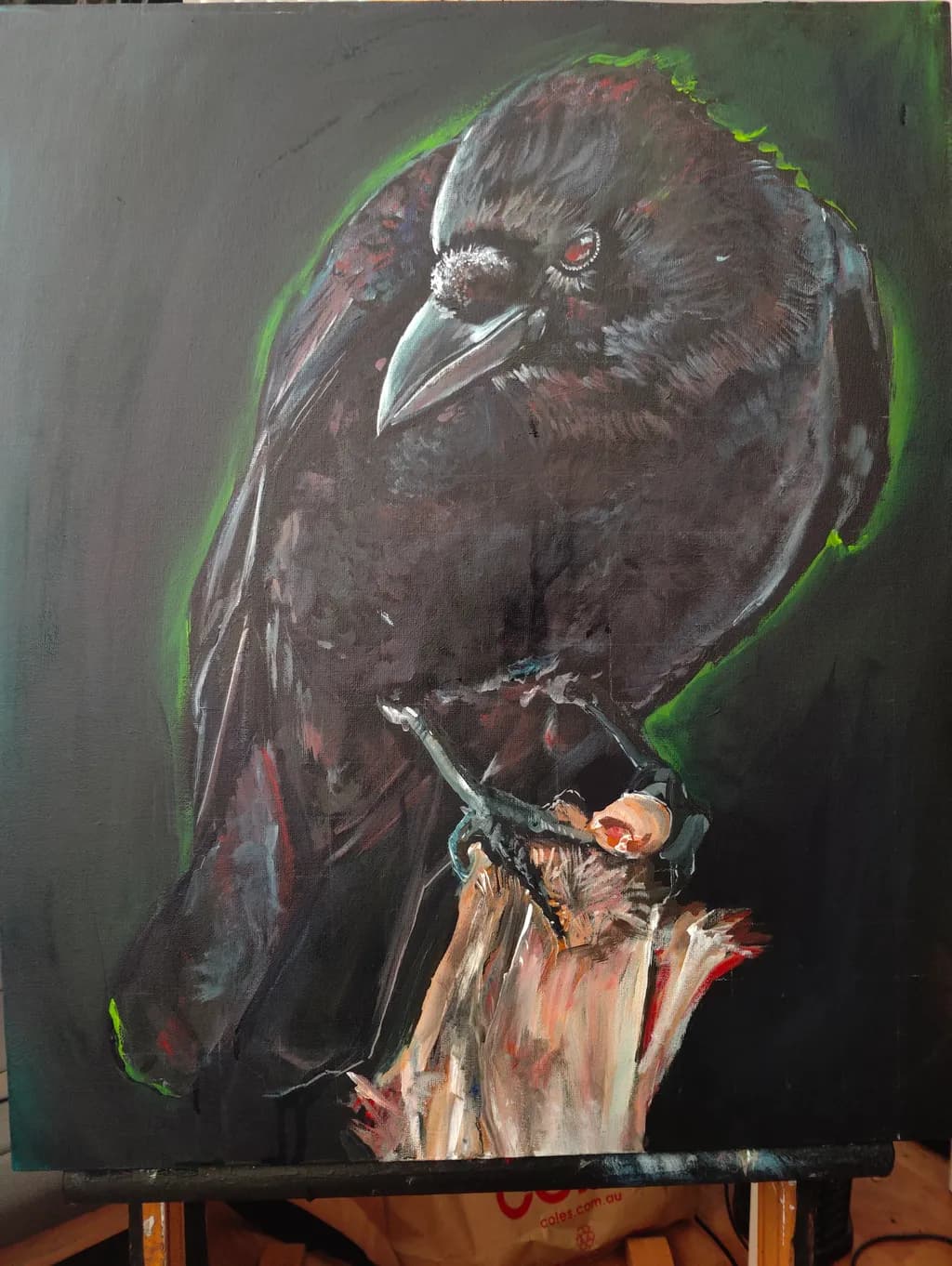 Crow on Branch