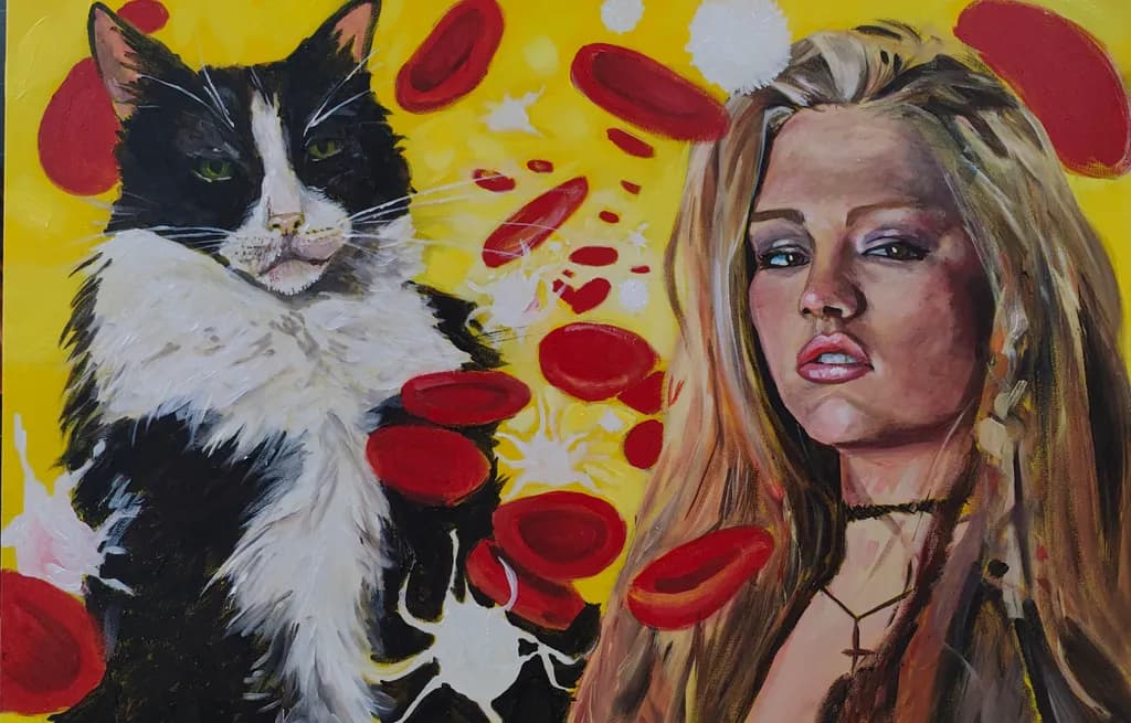 Cat and Blood Cells