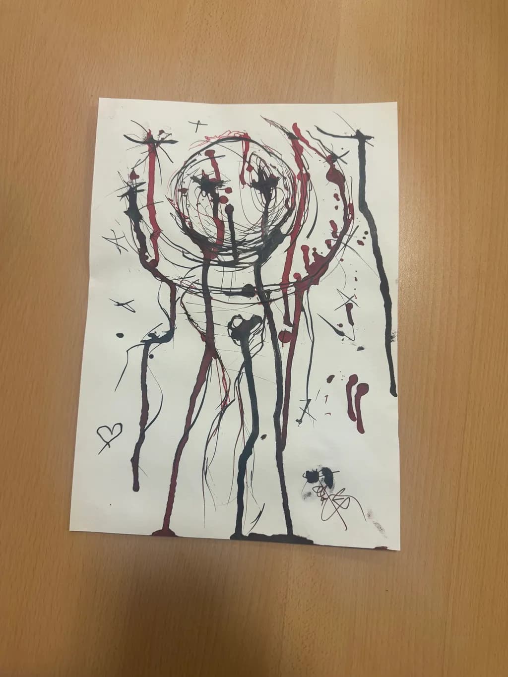 Abstract Figure Embrace
