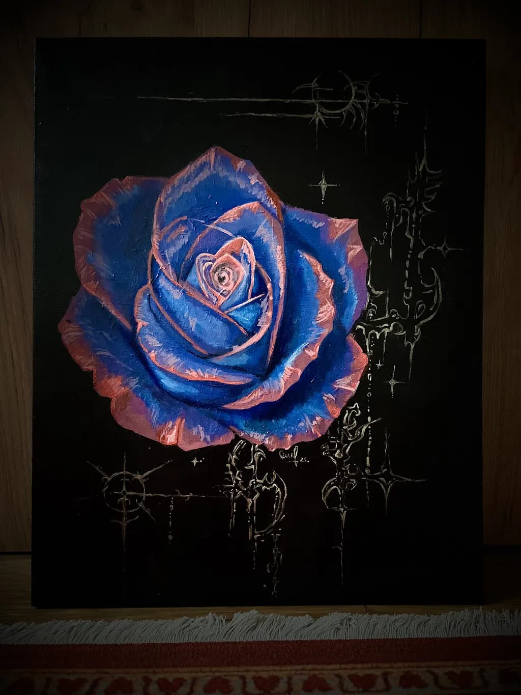 Blue Rose Radiance