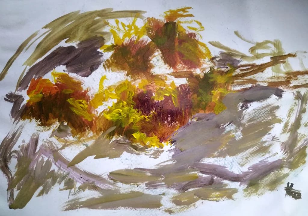 Autumn Foliage Abstract