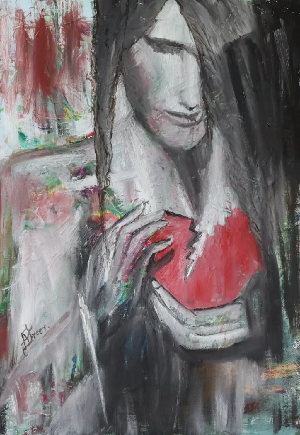 Broken Heart Reflection