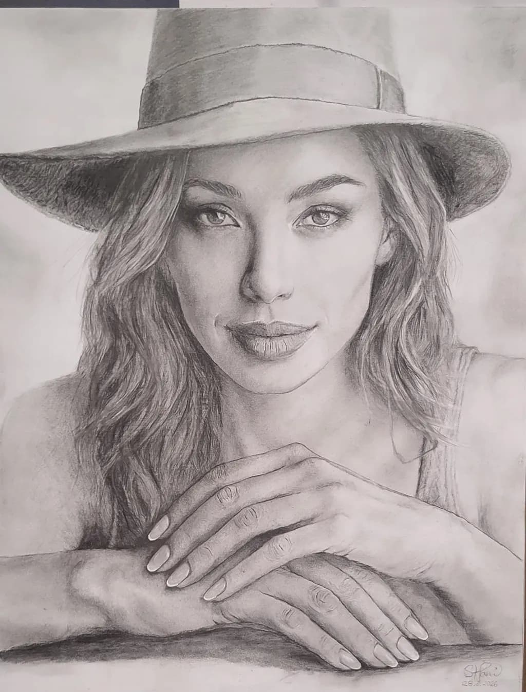 Portrait with Hat