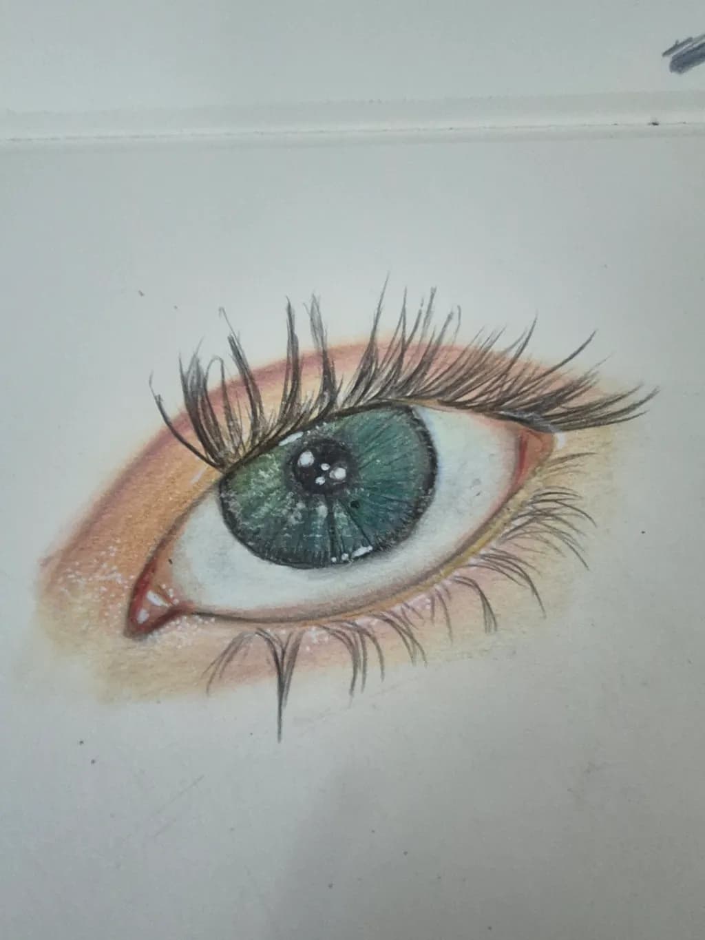 Green Eye Detail