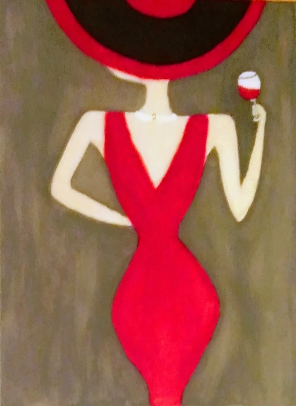 Red Dress Woman