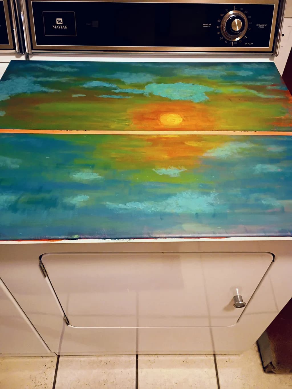 Sunset Sky Canvas