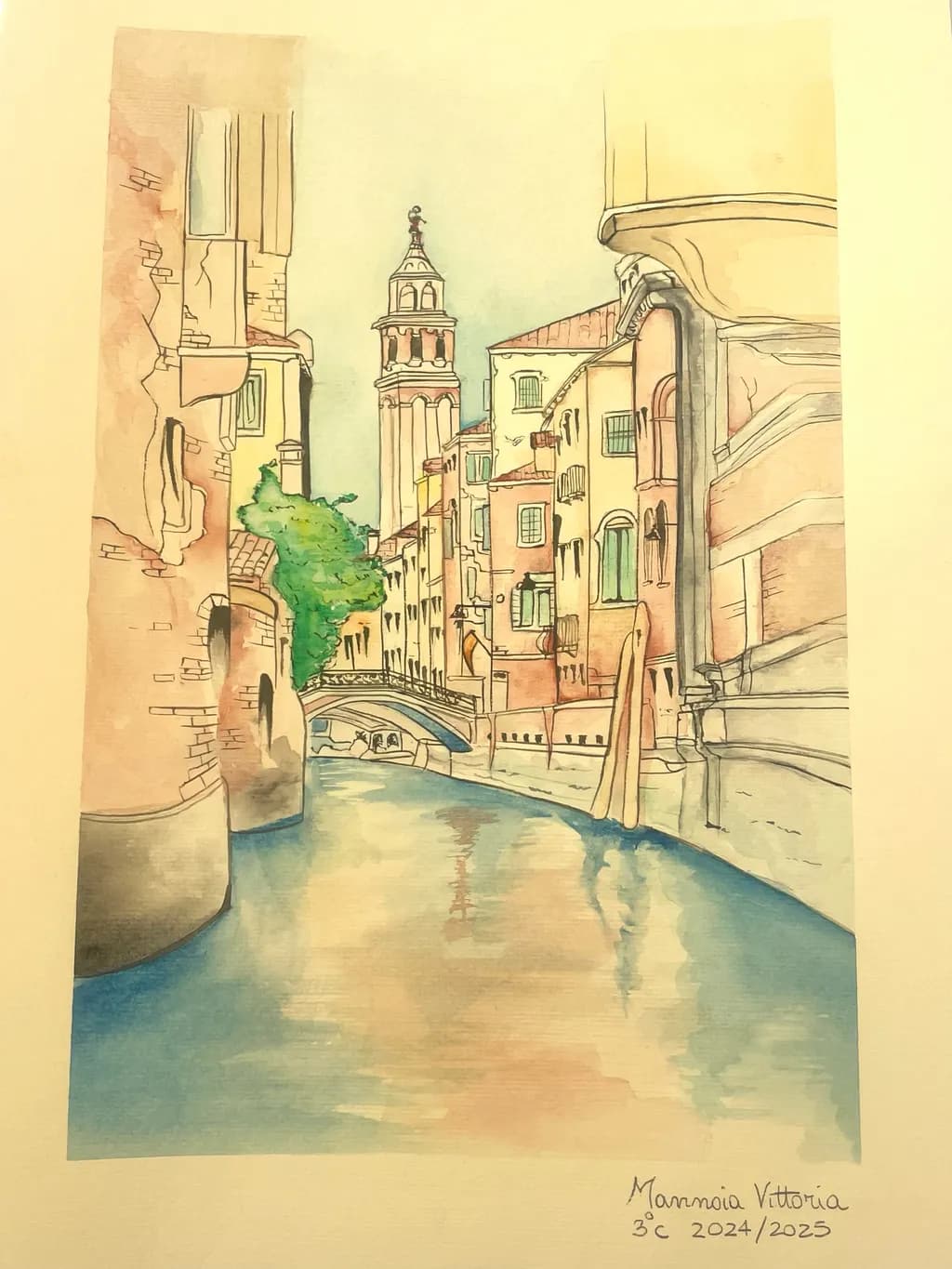 Venetian Canal View