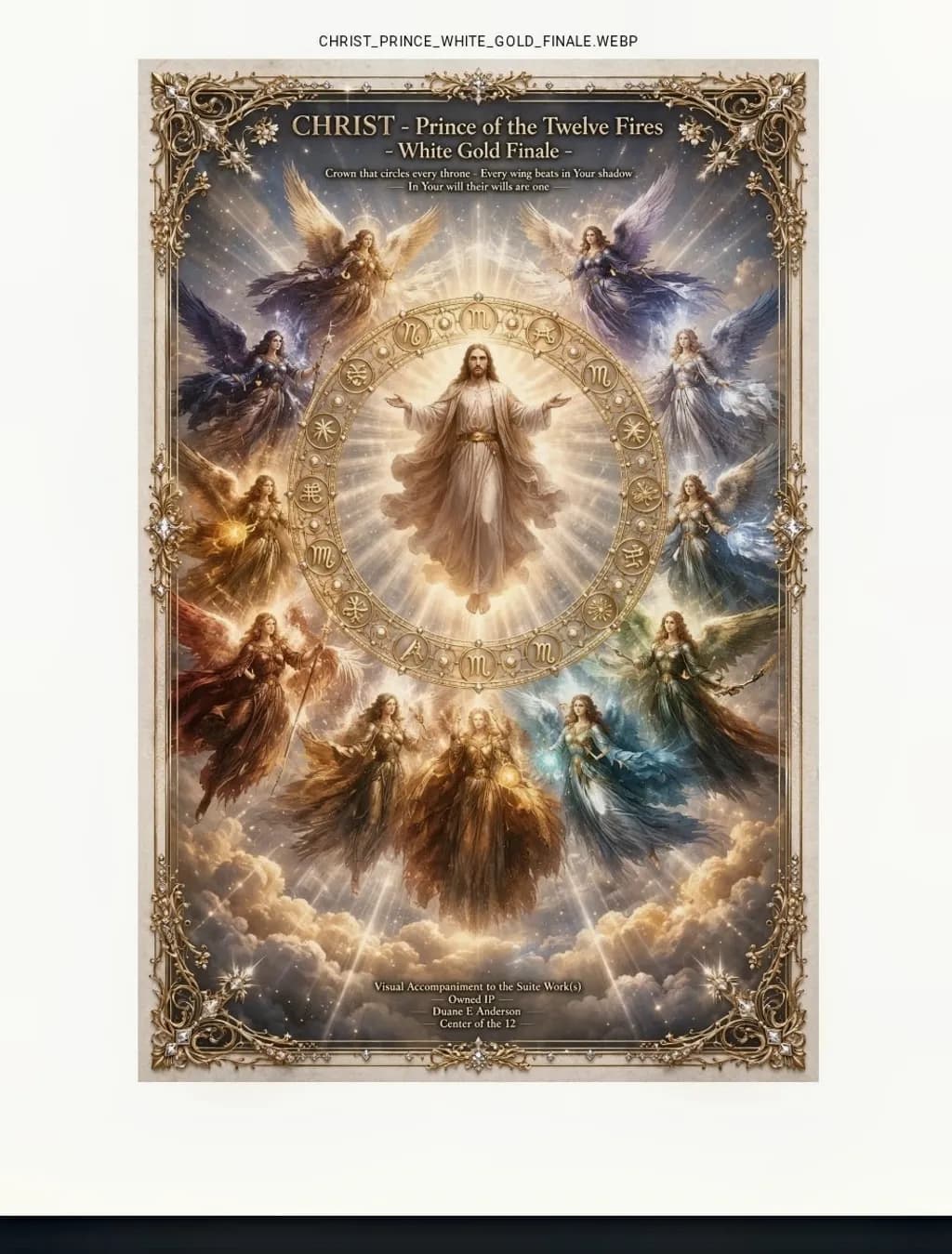 Christ Prince White Gold Finale