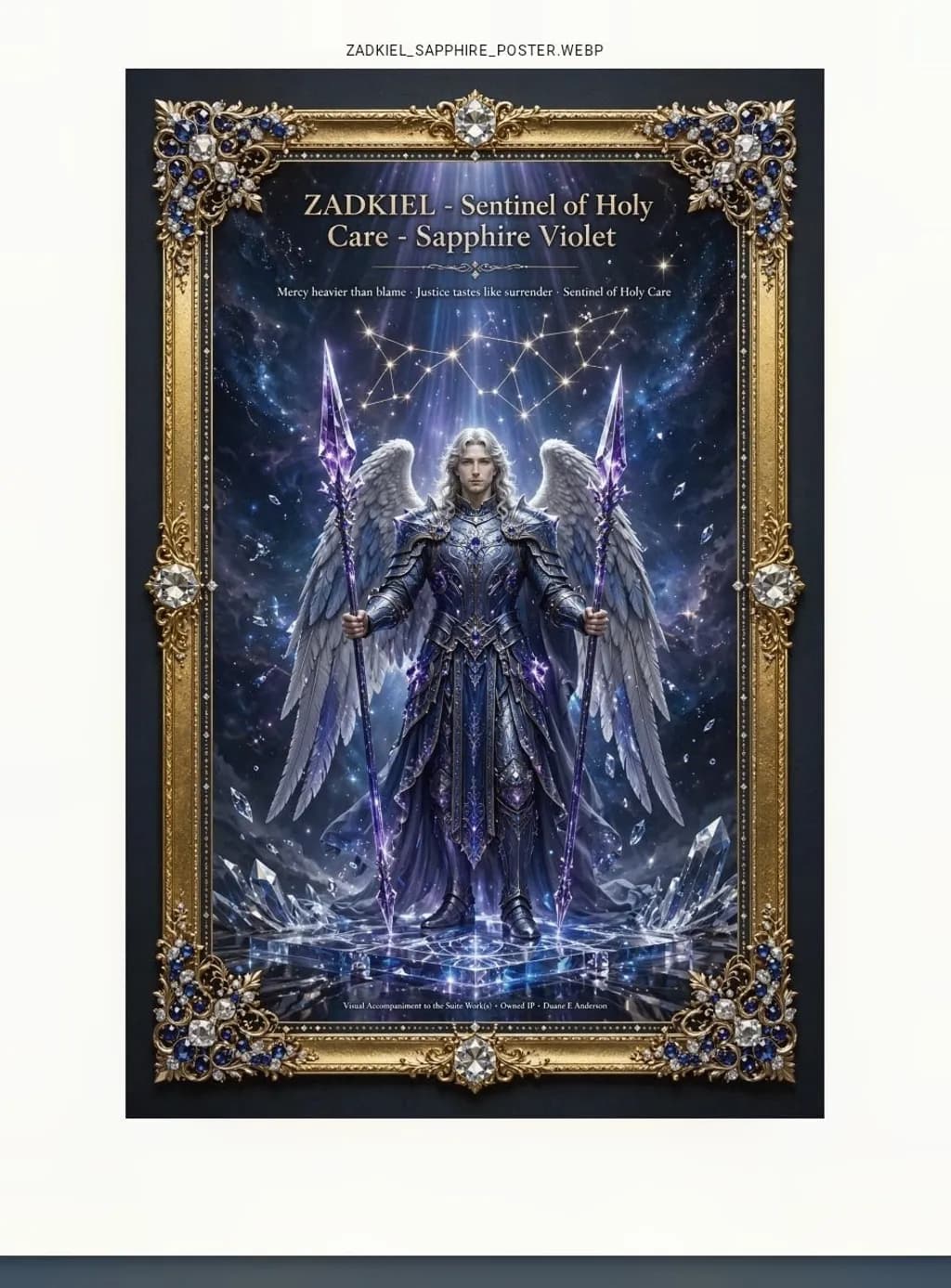 Zadkiel Sapphire Sentinel