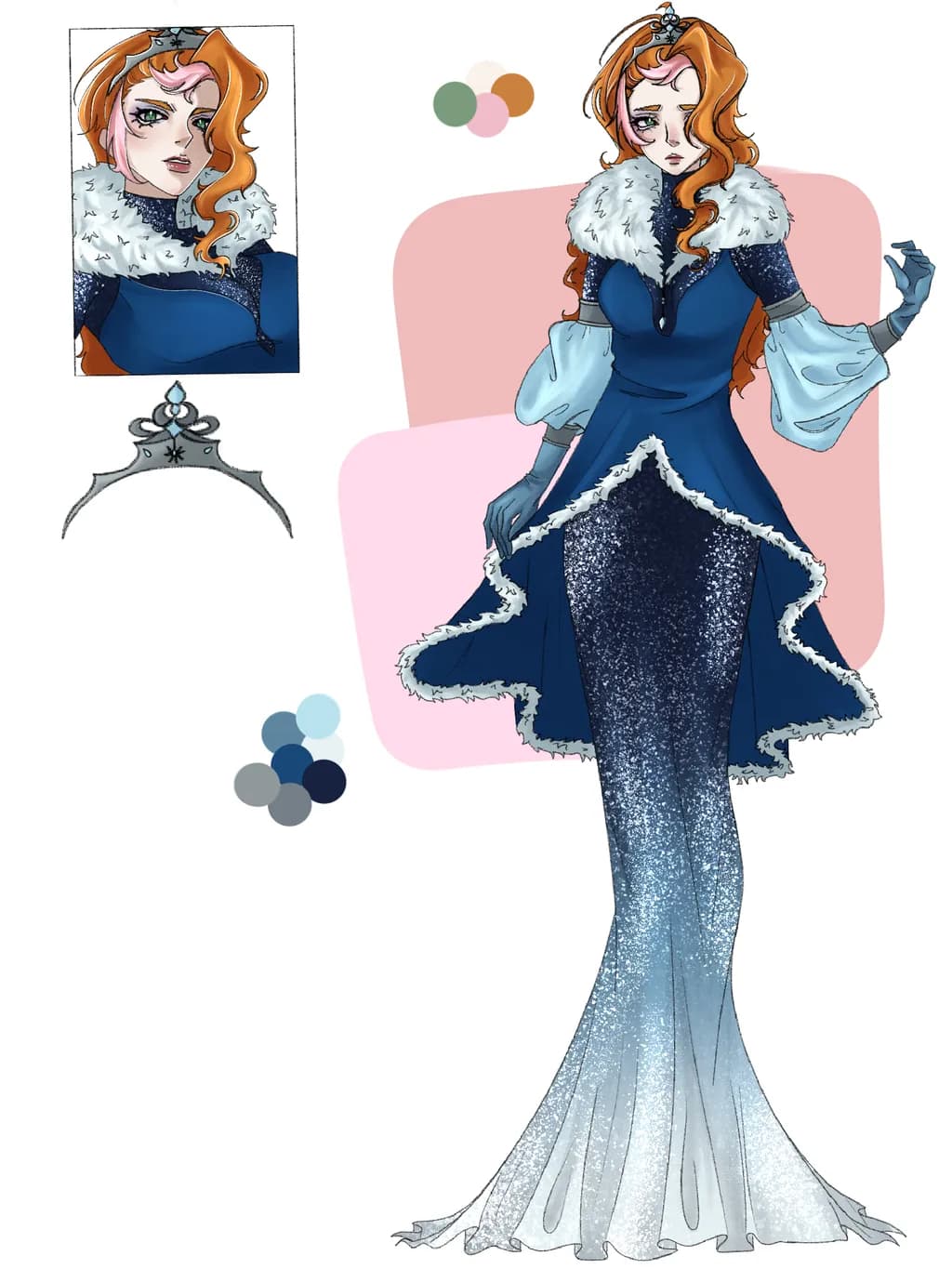 Frost Queen Gown