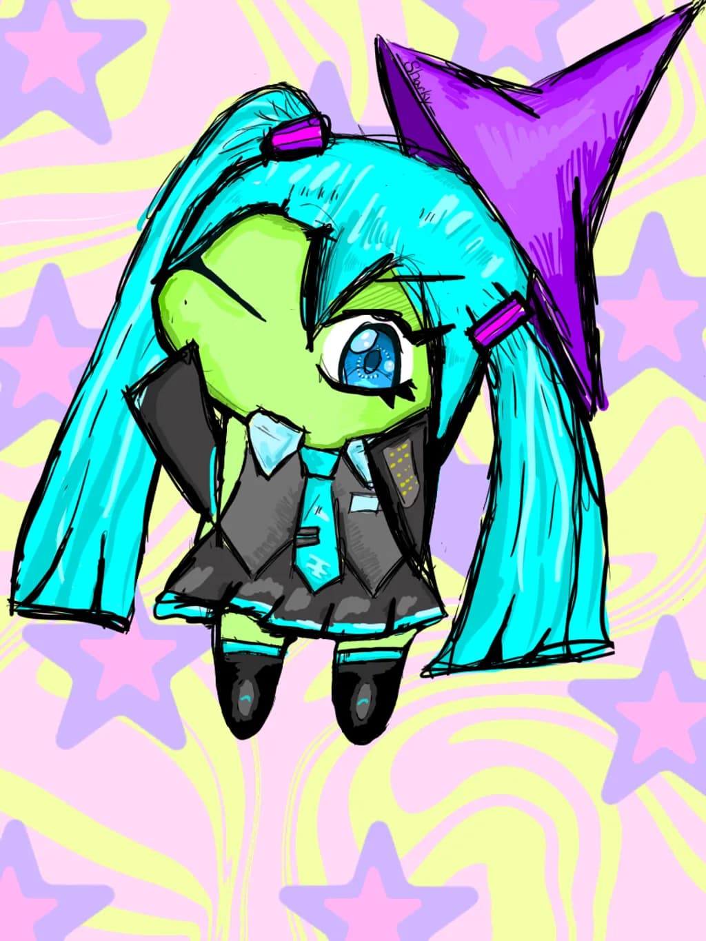 Neon Witch Idol