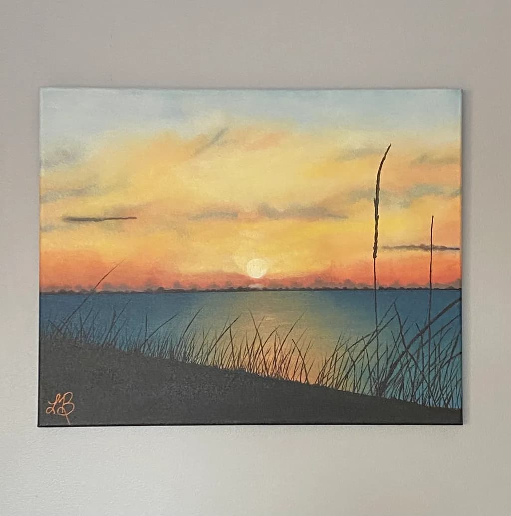 Sunset Over Water