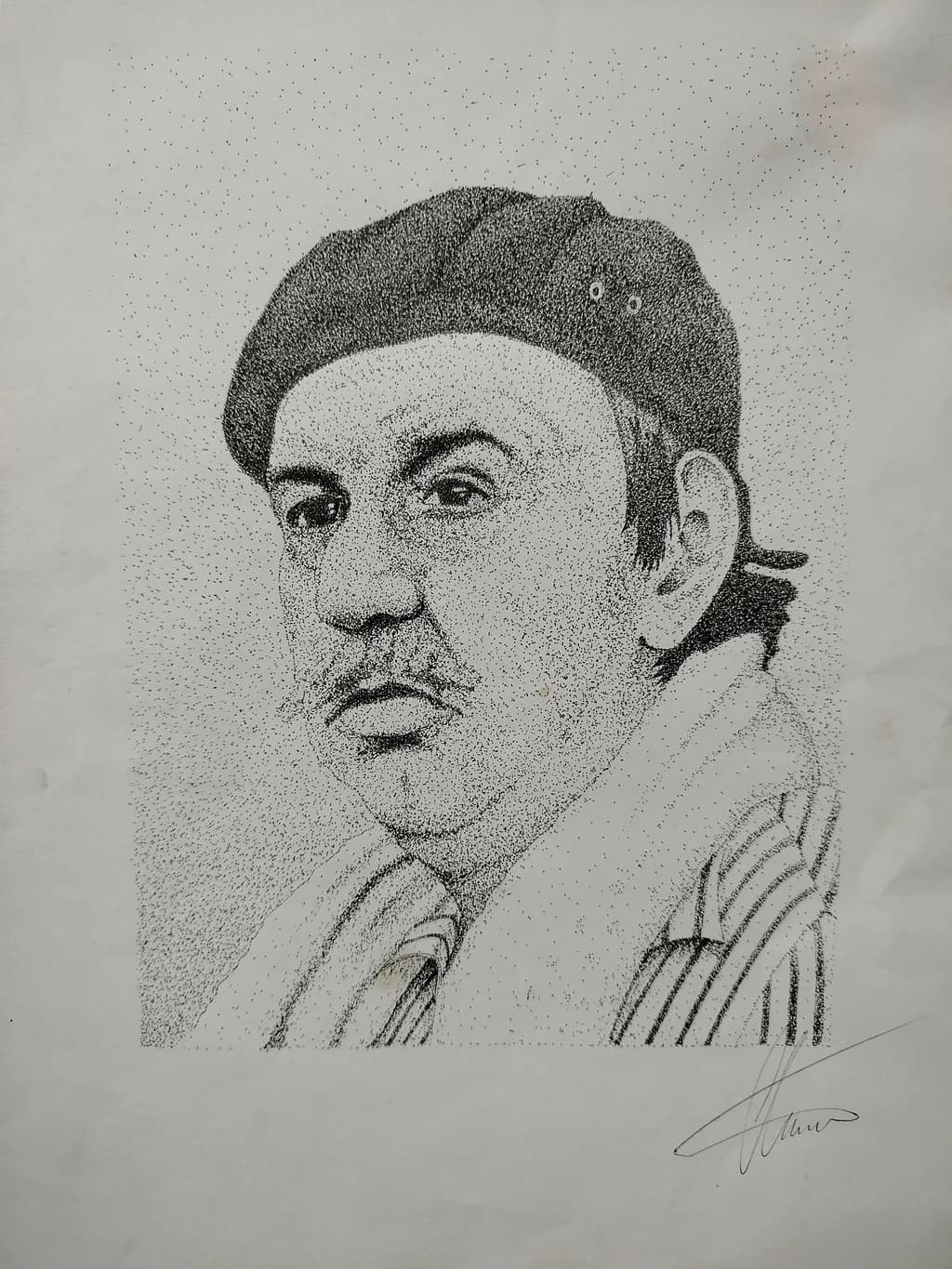 Portrait of a Man with Beret