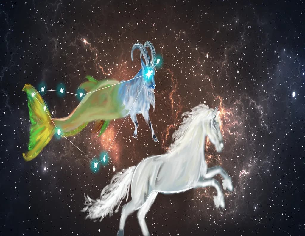 Cosmic Capricorn and Unicorn