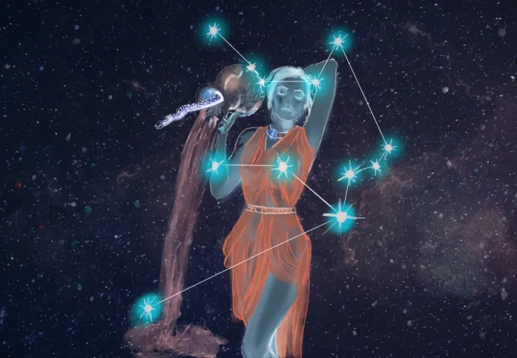 Galaxy Water Bearer