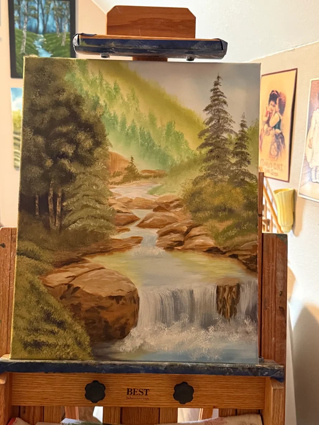 Mountain Stream Waterfall