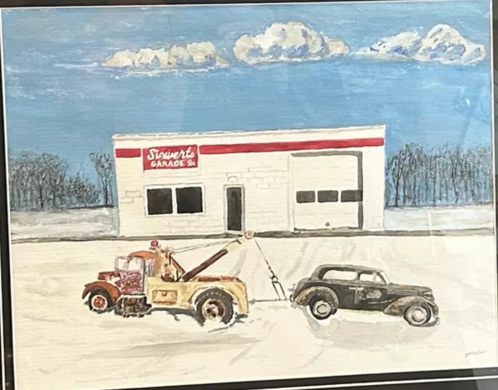 Garage Tow Truck