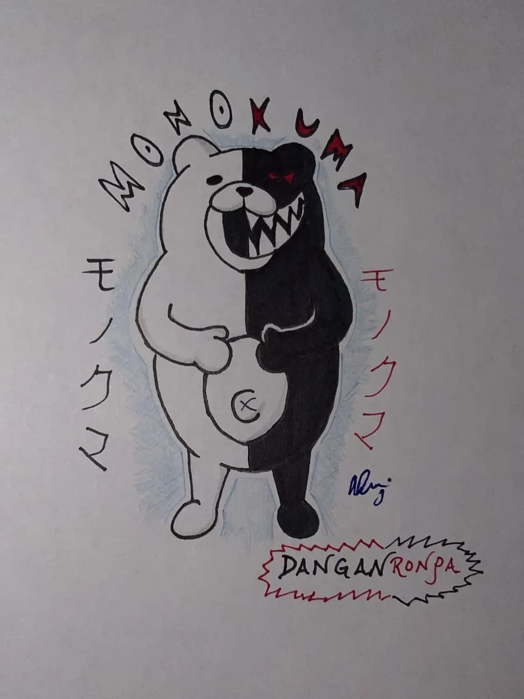 Monokuma Character Design