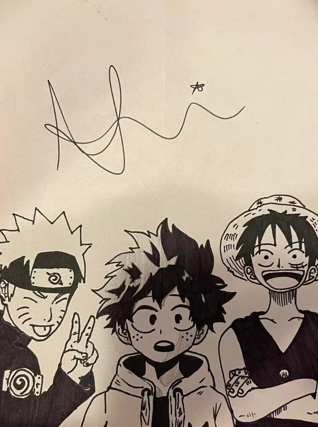 Anime Trio Sketch
