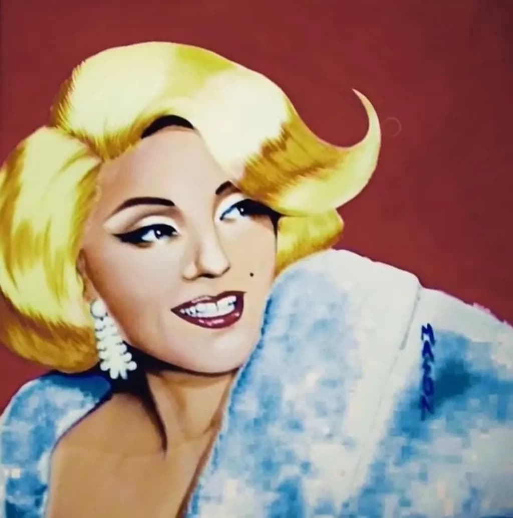 Blonde Glamour Portrait
