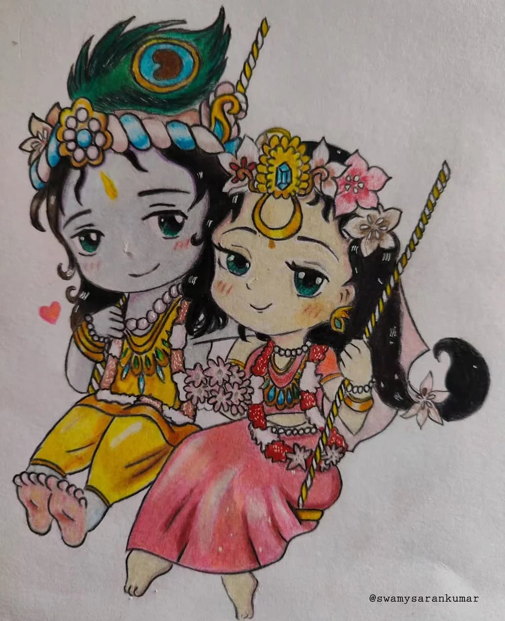 Krishna Radha Swing