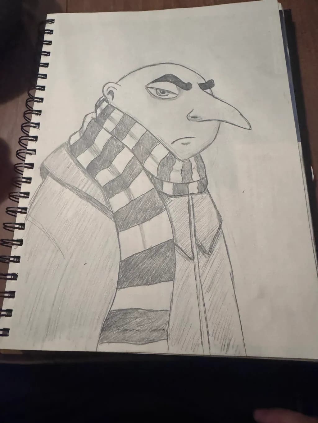 Striped Scarf Character