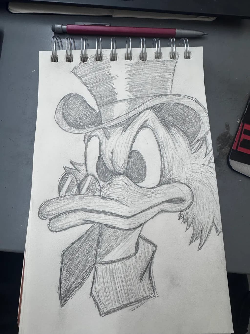 Duck in Top Hat