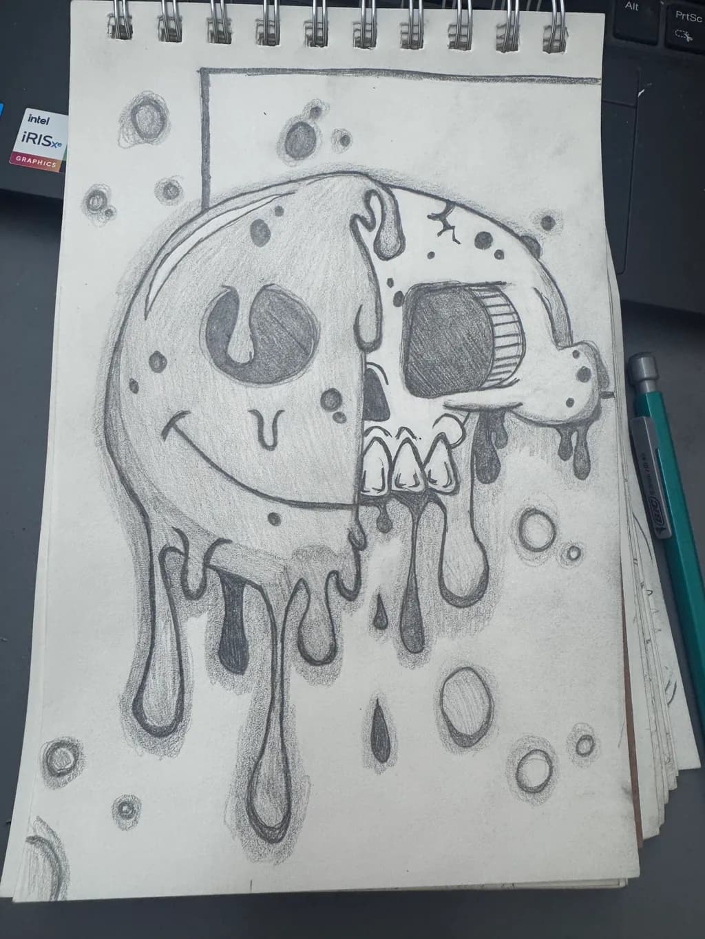 Melting Skull