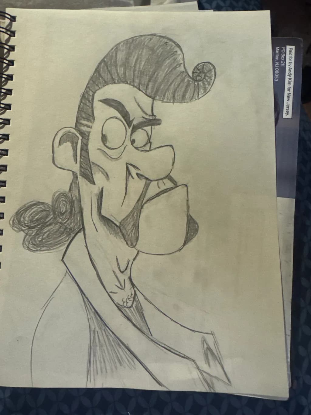 Pompadour Profile