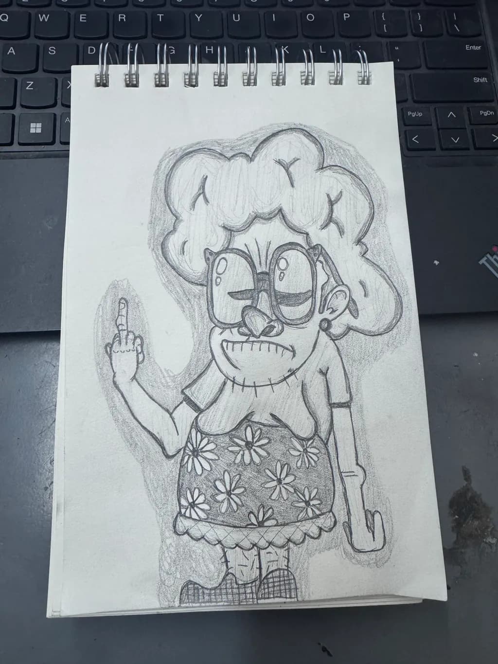 Grumpy Grandma Gesture